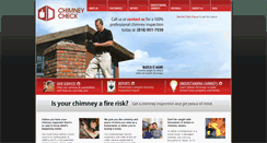 Desktop Screenshot of chimneycheck.com